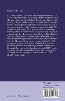 H. D. and Hellenism