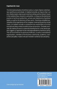 The Internationalisation of Antitrust Policy
