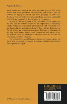 Production Ecology of Ants and Termites