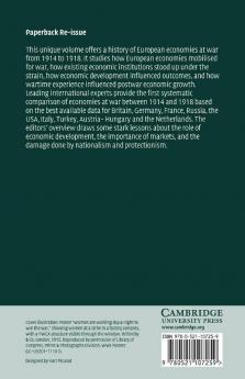 The Economics of World War I