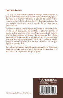 Acoustic Phonetics