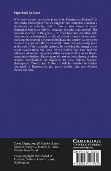Sonnet Sequences and Social Distinction in Renaissance England