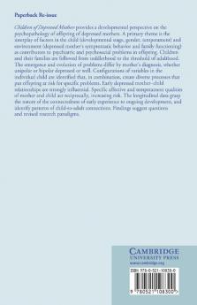 Children of Depressed Mothers