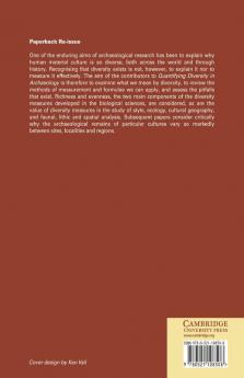 Quantifying Diversity in Archaeology
