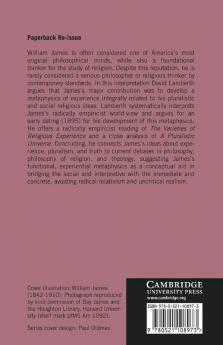 William James and the Metaphysics of Experience