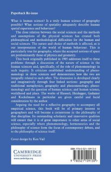 Phenomenology Science and Geography