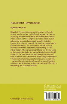 Naturalistic Hermeneutics