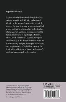 Women Writers and National Identity