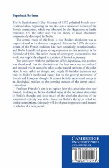 Jean Bodin and the Rise of Absolutist Theory