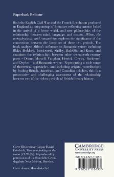 Milton the Metaphysicals and Romanticism