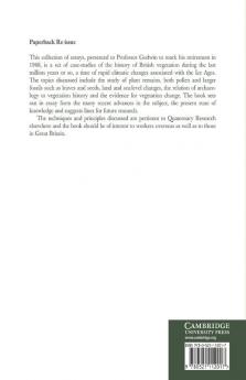 Studies in the Vegetational History of the British Isles