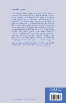 The Weather of the 1780s Over Europe