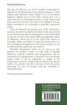 Ronsard and the Age of Gold