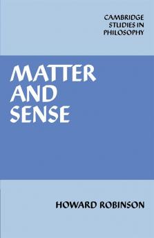 Matter and Sense