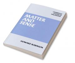 Matter and Sense