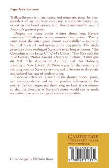 The Long Poems of Wallace Stevens