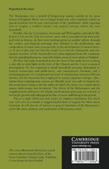 Patrons and Musicians of the English Renaissance