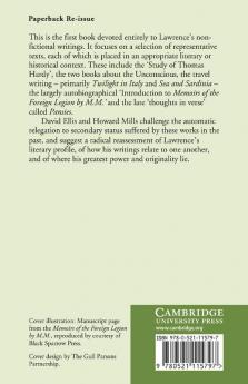 D. H. Lawrence's Non-Fiction