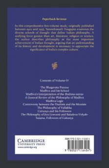 A History of Indian Philosophy