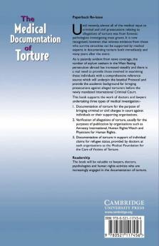 The Medical Documentation of Torture