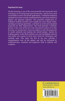 On-Line Learning in Neural Networks