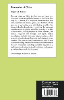 Economics of Cities