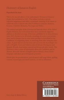 Dictionary of Jamaican English