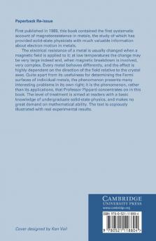 Magnetoresistance in Metals