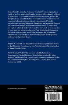 The Cambridge Companion to Nozick's Anarchy State and Utopia