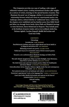 The Cambridge Companion to Twentieth-Century British and Irish Women's Poetry
