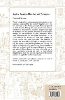 Ancient Egyptian Materials and Technology