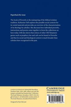 The Book of Proverbs in Social and Theological Context