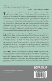 The Learning Sciences in Educational Assessment