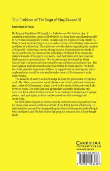 The Problem of the Reign of King Edward III