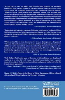 Warfare in African History