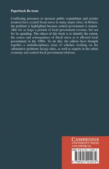 Fiscal Stress in Cities