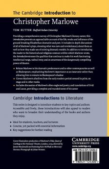 The Cambridge Introduction to Christopher Marlowe