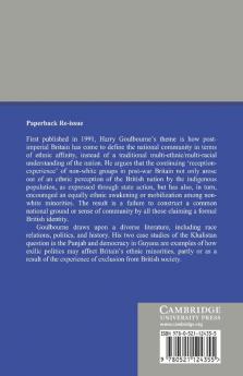 Ethnicity and Nationalism in Post-Imperial Britain