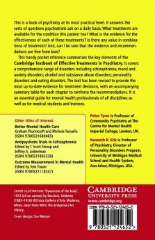 Effective Treatments in Psychiatry