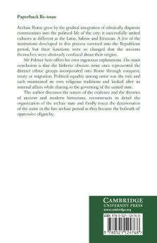 The Archaic Community of the Romans