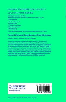 Partial Differential Equations and Fluid Mechanics