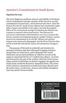 America's Commitment to South Korea