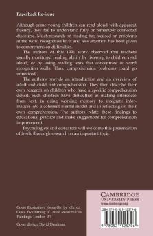 Children's Problems in Text Comprehension