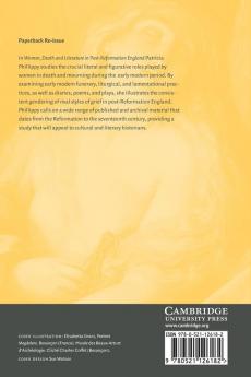 Women Death and Literature in Post-Reformation England