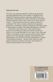 Recent Developments in Corporate Finance