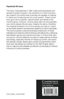 The Social Psychology of Minority Influence