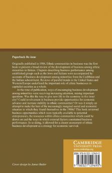 Ethnic Communities in Business