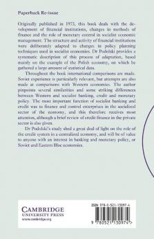 Socialist Banking and Monetary Control