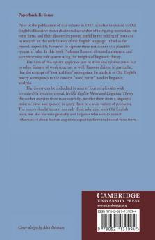 Old English Meter and Linguistic Theory