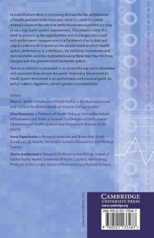 Performance Measurement for Health System Improvement